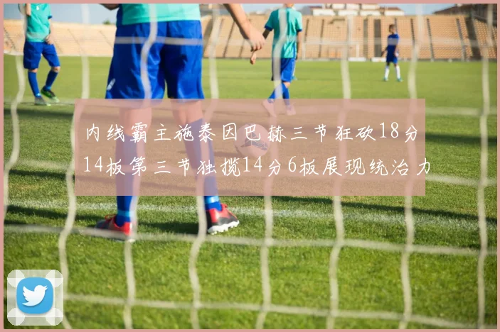 内线霸主施泰因巴赫三节狂砍18分14板第三节独揽14分6板展现统治力